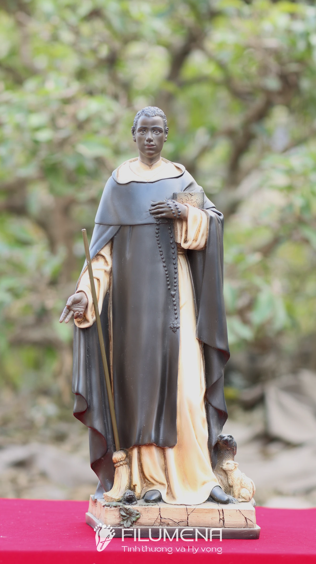 Tượng Thánh Martinô 40 cm của Filumena
