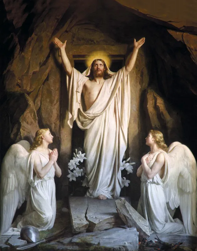 Năm sự mừng: Thứ nhất: Đức Chúa Giêsu sống lại.